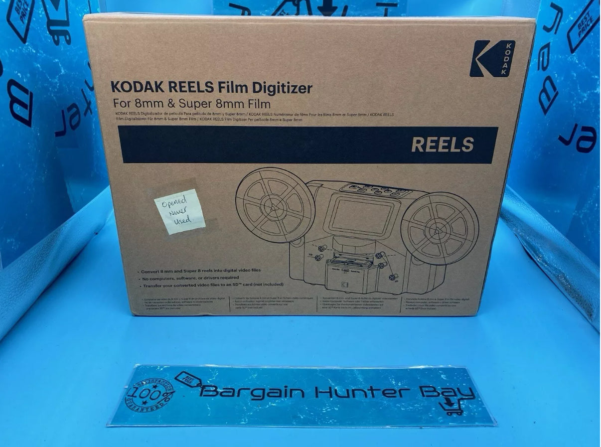 kodak reels film digitizer converter showing products box
